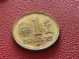 Münze Münzen Umlaufmünze Spanien 1 Peseta 1980 Im Stern 82 - 1 Peseta