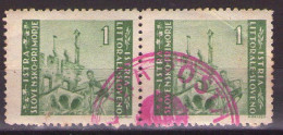 ISTRIA E LITORALE SLOVENO 1946. Tiratura Di Zagabria, Dent. 12, Sass. 53, USED - Occ. Yougoslave: Littoral Slovène