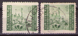 ISTRIA E LITORALE SLOVENO 1946. Tiratura Di Zagabria, Dent. 12, Sass. 53, USED - Joegoslavische Bez.: Slovenische Kusten