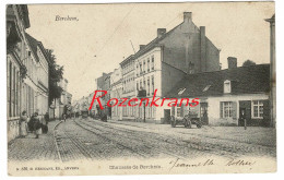 Antwerpen Berchem Chaussee De Berchem 1906 Geanimeerd Kar Tram Tramway (Mechelsesteenweg) Berchemschen Steenweg - Antwerpen
