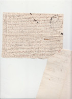 1736-Brignolles- 2 Requêtes Et Une Sommation à Plaider Contre Le Commandeur De Beaulieu -Provence - Manuscripten