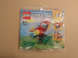 LEGO Creator 3in1 30581 Tropical Parrot, Fish & Butterfly Brand New Sealed Set - Poppetjes