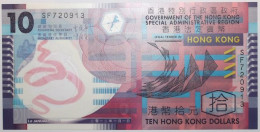 Hong Kong - 10 Dollars - 2012 - PICK 401c - NEUF - Hongkong