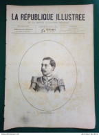 1890 GUILLAUME II - REOUVERTURE DE LA TOUR EIFFEL - LE JEU DES OMBRES- LA REPUBLIQUE ILLUSTRÉE - 1850 - 1899