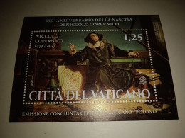 VATICAN CITY 2023 PEOPLE 550th Birth Anniv. Of NICOLAUS COPERNICUS - Fine S/S MNH - Ungebraucht