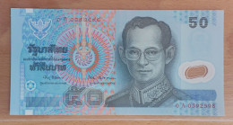 Thailand 50 Baht 1997 Polymer UNC Signature 67 - Thailand