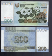 200 Won 2005 P47 UNC - Corée Du Nord