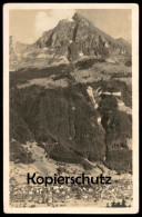 ALTE POSTKARTE MOLLIS GEGEN FROHNALPSTOCK PANORAMA 2127 METER GLARUS SCHWEIZ SUISSE Cpa Postcard Ansichtskarte AK - Mollis