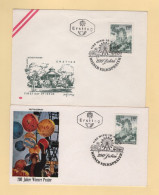 FDC - 1966 - N°1039 - Grande Roue - Prater De Vienne - FDC