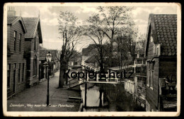 ALTE POSTKARTE ZAANDAM WEG NAAR HET CZAAR PETERHUISJE Pays-Bas Nederland Ansichtskarte Postcard Cpa AK - Zaandam