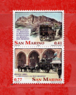 San. MARINO **- 2003 - LE DILIGENZE. Unif.1940/41. MNH** - Unused Stamps