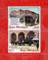 San. MARINO **- 2003 - LE DILIGENZE. Unif.1940/41. MNH** - Ungebraucht