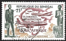 SENEGAL  1962  -  PA 36  -  Air Afrique - Oblitéré - Senegal (1960-...)