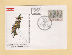 FDC - 1985 - N°1658 - Art Moderne - Paul Flora - Velo Cyclisme - FDC