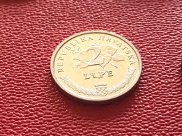Münze Münzen Umlaufmünze Kroatien 2 Lipa 2002 - Croatia