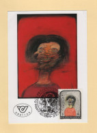 Carte Maximum - 1994 - N°1969 - Art Moderne - Franz Ringel - Tete - Maximumkaarten