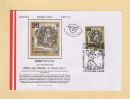 FDC - 1995 - N°1999 - Monastere Franciscain Schwaz - Vierge Affligee - FDC