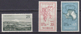 NO214A – NORVEGE - NORWAY – 1957 – TOURISM ASSOCIATION FUND – Y&T # 376/8 MNH - Neufs