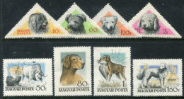 HUNGARY 1956 Dogs MNH / **.  Michel 1460-67 - Nuovi