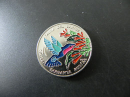 Cuba 1 Peso 1996 - Fauna Del Caribe - Colibri Garganta Rubi - Cuba