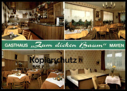 ÄLTERE POSTKARTE MAYEN IN DER EIFEL GASTHAUS ZUM DICKEN BAUM A. U. B. MROSEK Ansichtskarte AK Cpa Postcard - Mayen