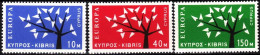 CYPRUS 1962 EUROPA. (Issued In 1963). Complete Set, MNH - 1962