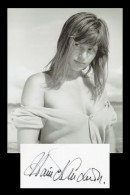 Harriet Andersson - Actrice Suédoise - Carte Signée + Photo - 90s - Acteurs & Comédiens
