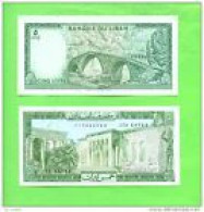 LEBANON - 1986 5 Livres UNC - Liban