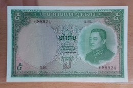 Laos 1963 5 Kip UNC - Laos