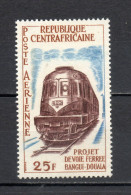 CENTRAFRIQUE PA N° 13   NEUF SANS CHARNIERE COTE 1.30€    TRAIN - Centrafricaine (République)