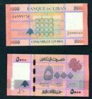 LEBANON - 2014 5000 Livres UNC - Liban