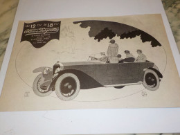 ANCIENNE  PUBLICITE AUTOMOBILES COTTIN ET DESGOUTTES 1923 - Voitures