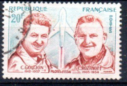 1959 Francia - Omaggio Ai Piloti Collaudatori - Used Stamps