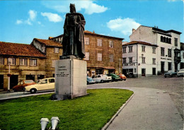 GUARDA - Estátua De D. Sancho I E Biblioteca - PORTUGAL - Guarda