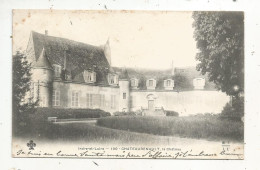 Cp, 37, CHATEAURENAULT, Le Château, Dos Simple, Voyagée 1903 - Andere & Zonder Classificatie