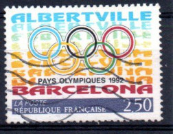 1992 Francia - Albertville E Barcellona Sedi Olimpiche - Used Stamps