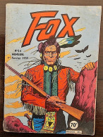 FOX N°54 - Février 1959. Publié Aux Editions Lug. Bon état - Fox