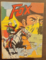 FOX N°46 - Juin 1958. Publié Aux Editions Lug. Bon état - Fox
