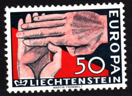 LIECHTENSTEIN 1962 EUROPA. Single, MNH - 1962