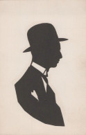SILHOUETTE D HOMME / FOIRE DE MONTPELLIER 1920 - Scherenschnitt - Silhouette