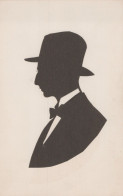 SILHOUETTE D HOMME / FOIRE DE MONTPELLIER 1920 - Scherenschnitt - Silhouette