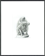 Piotr Naszarkowski. Sweden 2004. J.T. Sergel: Mars & Venus. Sculpture.  Steel Engraving. LIMITED EDITION !! - Saggi E Prove