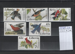 Liberia  Birds Theme Michel Cat.No. Used 1323/1328 - Liberia