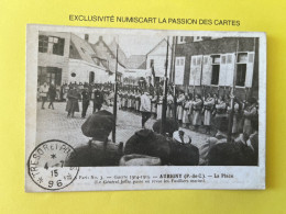 Aubigny Général Joffre Cachet Trésor Et Postes Secteur 96 - Aubigny En Artois