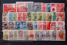 Japon Japan - Small Batch Of 40 Old Stamps Used - Collections, Lots & Series