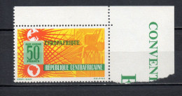 CENTRAFRIQUE PA N° 28   NEUF SANS CHARNIERE COTE 1.50€   ASSOCIATION ECONOMIQUE EUROPAFRIQUE - Centrafricaine (République)