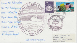 Germany Mizex Project 1984 Heli Flight From Polarstern To Polarqueen 18.06.1984 (MZ172) - Vols Polaires