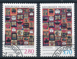 France - Service YT S112 - S113 Obl. - Used