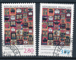 France - Service YT S112 - S113 Obl. - Used