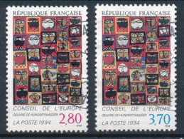 France - Service YT S112 - S113 Obl. - Used